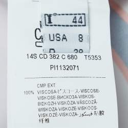 Pre Owned Class by Roberto Cavalli Multicolor Printed Crepe Button Front Shirt M