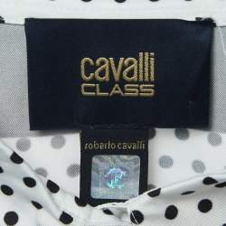 Pre Owned Class by Roberto Cavalli Multicolor Printed Crepe Button Front Shirt M