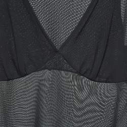 Class by Roberto Cavalli Black Jersey V-Neck Camisole S