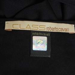 Class by Roberto Cavalli Black Jersey V-Neck Camisole S