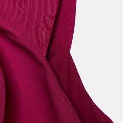 Class by Roberto Cavalli Pink Jersey Peplum Top M