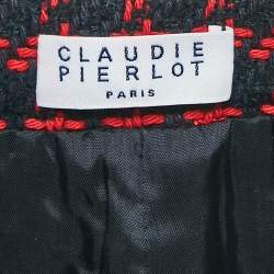 Claudie Pierlot Red Tweed Elyne Shorts M