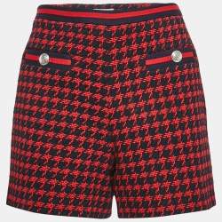 Claudie Pierlot Red Tweed Elyne Shorts M