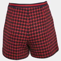 Claudie Pierlot Red Tweed Elyne Shorts M