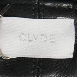 Clyde World Black Leather Beret S