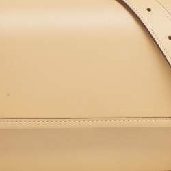 Pre Owned Coach Tan Leather Rogue Top Handle Bag