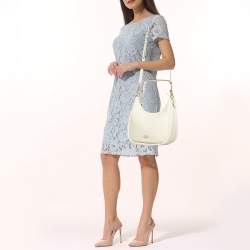 Coach Off White Leather Jules Hobo