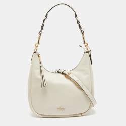 Coach Off White Leather Jules Hobo