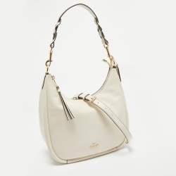 Coach Off White Leather Jules Hobo