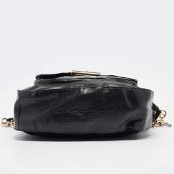 Coach Black Glossy Leather Kristin Shoulder Bag