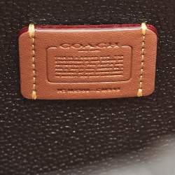 Pre Owned Coach Black Leather Lana 23 Bucket Bag