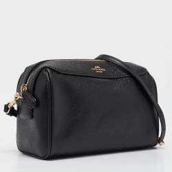مملوكة مسبقًا Coach Black Leather Bennett Crossbody Bag