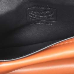 Coach Black Leather Bandit Flap Bag