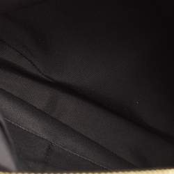 Pre Owned Coach Black Leather Court Backpack