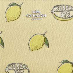 Pre Owned Coach Nolita 19 Lemon Print Handbag