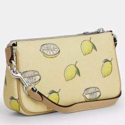 Pre Owned Coach Nolita 19 Lemon Print Handbag