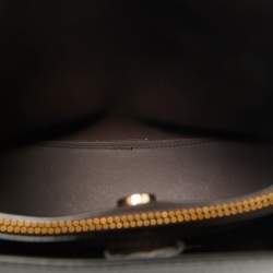 مملوكة مسبقًا حقيبة باكت كوتش جلد سوداء تاشا