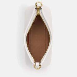 Pre Owned Coach Laurel small Chalk Leather Shoulder bag