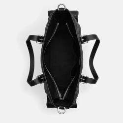 Pre Owned Coach Sprint Black signature jacquard Canvas Tote Bag