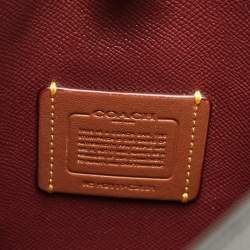 Pre Owned Coach Black Leather Willow Soft Bucket Bag