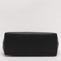 Pre Owned Coach Black Leather Gallery Tote