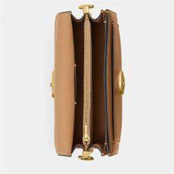 مملوكة مسبقًا Coach Tabby 20 Honey Brown Leather Shoulder Bag