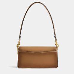 مملوكة مسبقًا Coach Tabby 20 Honey Brown Leather Shoulder Bag