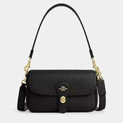 مملوكة مسبقًا Coach Hadley Dark Stone leather Shoulder bag