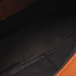 Pre Owned Coach Warner Brown Leather Crossbody Bag