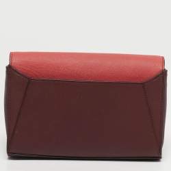 مملوكة مسبقًا حقيبة كروس بدن كوتش جلد سفينو خمري / وردي خوخي