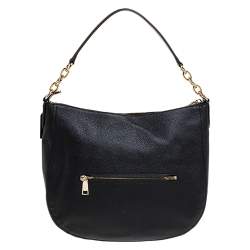 مملوكة مسبقًا Coach Black Leather  Chelsea 32 Hobo