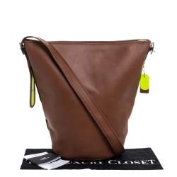 Pre Owned Coach Brown Leather Legacy Hobo