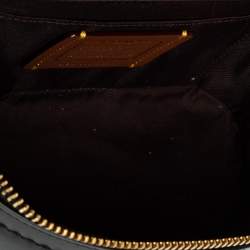 Pre Owned Coach Black Leather Trial Bag