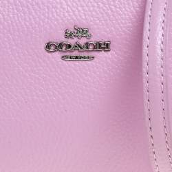 Pre Owned Coach Pink Leather PCC XBody Crossbody Bag