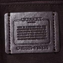 Coach Metallic Rose Gold Leather Mini Charlie Backpack  