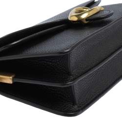 Pre Owned Coach Black Leather Tabby Crossbody Bag