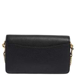 Pre Owned Coach Black Leather Tabby Crossbody Bag
