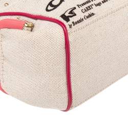 Pre Owned Coach Multicolor Bonnie Cashin Print Canvas And Leather Baguette Shoulder Bag