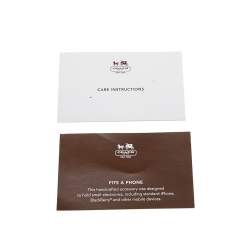 Pre Owned حمالة معصم كوتش طرف جلد وكانفاس شعار ماركة متعدد الألوان