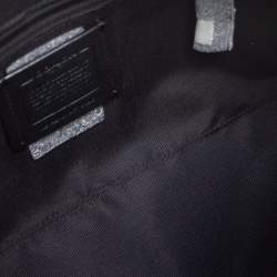 Pre Owned Coach Black Leather Rowan Boston Bag
