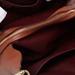 Pre Owned Coach Brown Leather Dalton Shoulder Bag