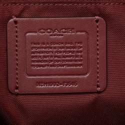 Pre Owned Coach Brown Leather Dalton Shoulder Bag