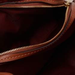 Pre Owned Coach Brown Leather Dalton Shoulder Bag