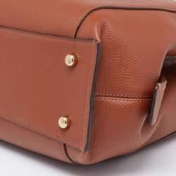 Pre Owned Coach Brown Leather Dalton Shoulder Bag