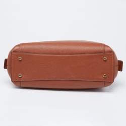 Pre Owned Coach Brown Leather Dalton Shoulder Bag