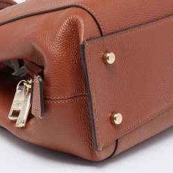 Pre Owned Coach Brown Leather Dalton Shoulder Bag