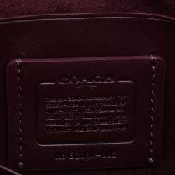 Pre Owned حقيبة كلتش هوتون جلد مغزول متعدد الألوان 