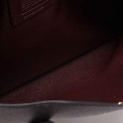 Pre Owned Coach Black Leather Charlie Carryall 40 Satchel