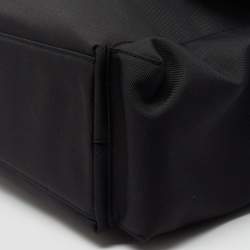 Coach Black Canvas And Leather Messenger Bag