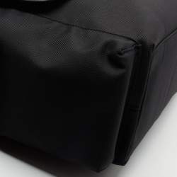 Coach Black Canvas And Leather Messenger Bag